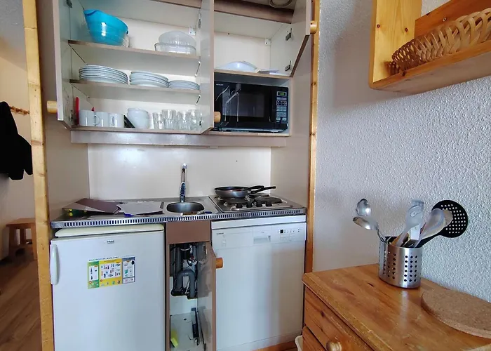 3 Pieces Au Coeur De Val Thorens, 4 Pers. - Fr-1-545-55